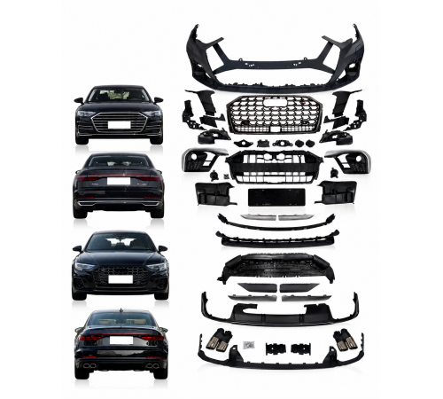 Audi A8 D4 S8 2024 Stiliaus apdailos komplektas (2018-2020)